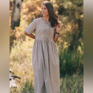 Shop Dahl Striped Midi Dress